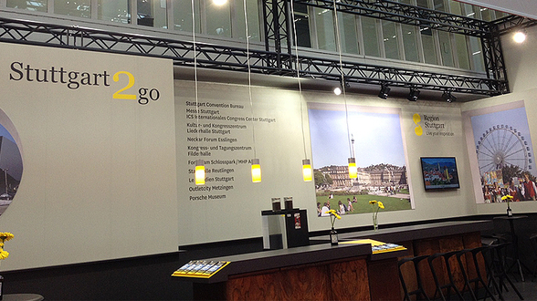 Der Stuttgart2go-Stand auf der IMEX 2015