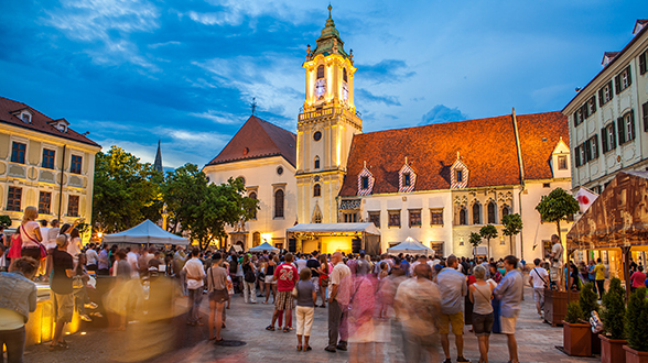 Der Marktplatz in der Altstadt