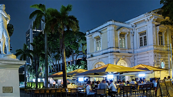 Das Raffles in Singapur