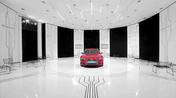 Audi-Inszenierung