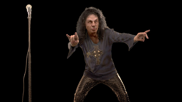 Ronnie James Dio als Hologramm in Wacken