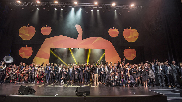 Gruppenbild aller Preisträger