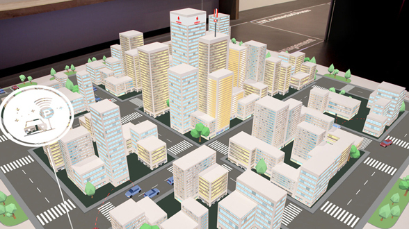 Verschiedene Layer der Smart City