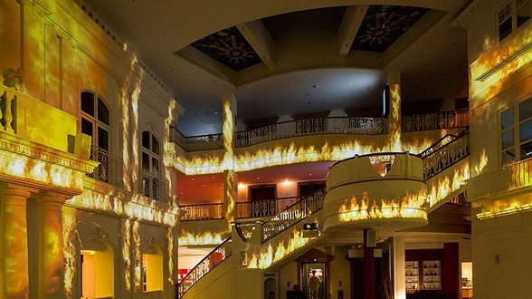 3D-Videomapping im Dormero Hotel Stuttgart, Quelle: tnl GmbH