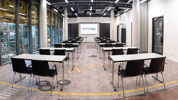 Motorworld München: Stellwerk