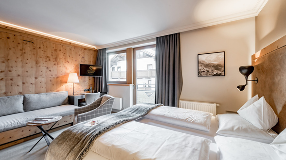 Gemütliche Hotelzimmer mit Tiroler Charme in Obergurgl