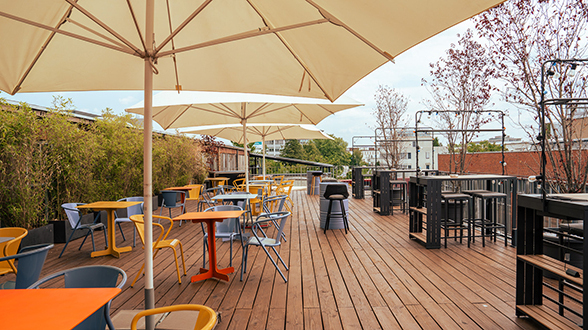 The Now, Frankfurt - Dachterrasse
